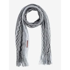Missoni grey zigzag scarf